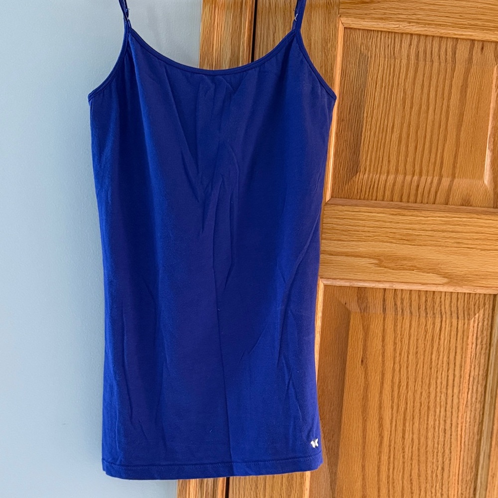 Aeropostale tank adjustable straps L royal blue